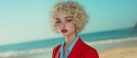 新的Midjourney就是一个增强版的Photoshop,你现在可以轻松的用它换衣服、换发型了