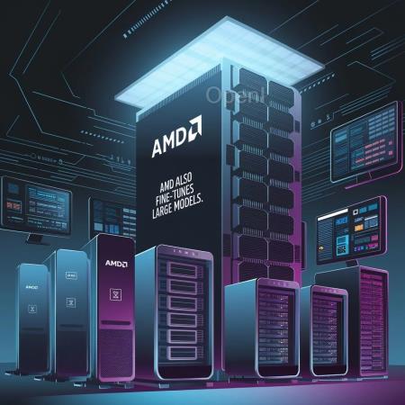 微调大模型,AMD MI300X就够了!跟着这篇博客微调Llama 3.1 405B,效果媲美H100