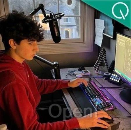 17岁开发AI应用，4个月入账700万，开学第一天晒账单火了