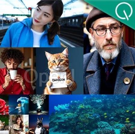 统一图像生成,无需繁杂插件!智源发布扩散模型框架OmniGen