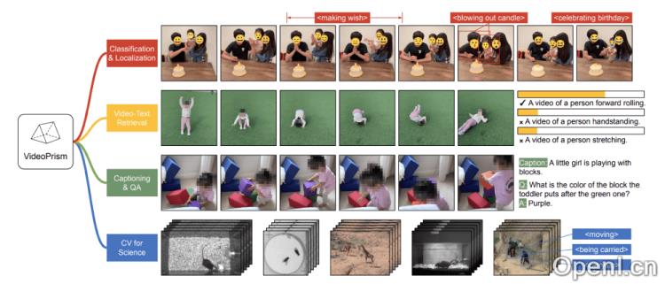 VideoPrism的功能