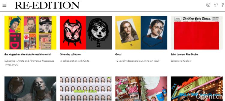 Re-Edition Magazine插图