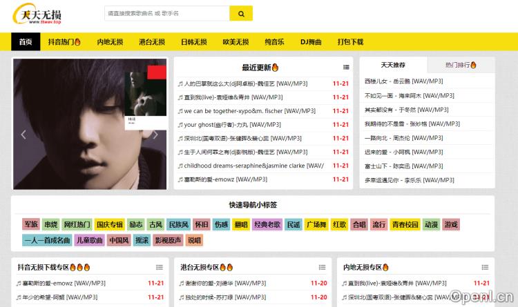 天天无损音乐网插图