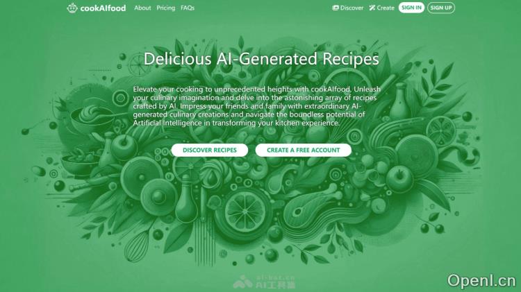cookAIfood:智能厨房助手为您量身定制独特美食体验