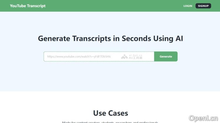 YouTube Transcript