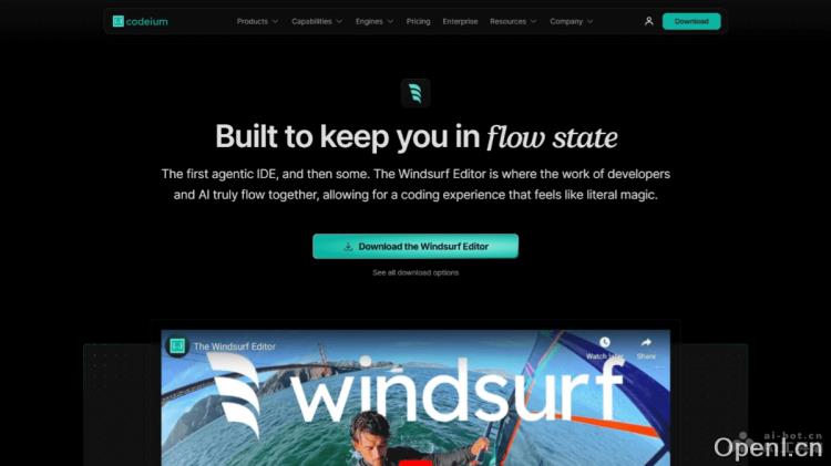 Windsurf:智能编码助手提升编程效率与协作能力
