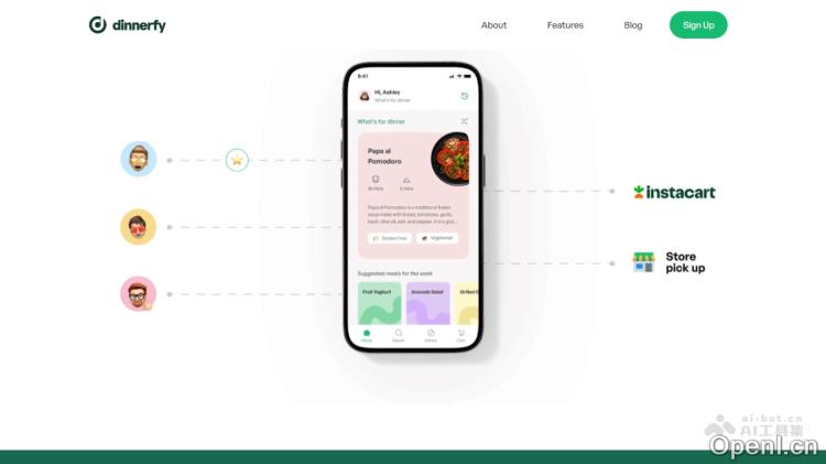 dinnerfy:智能餐食规划与购物清单自动生成系统
