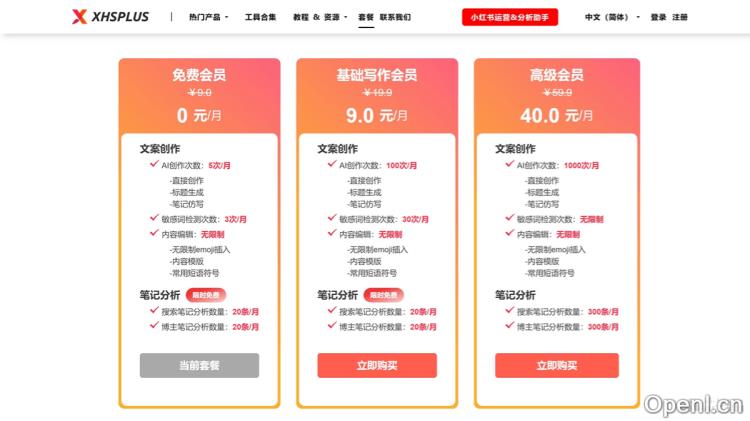 XHSPlUS:智能AI营销平台助力创作、运营与数据分析一体化解决方案