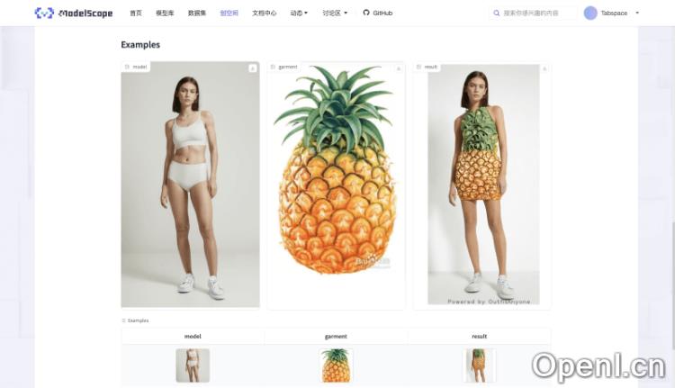 Outfit Anyone ModelScope