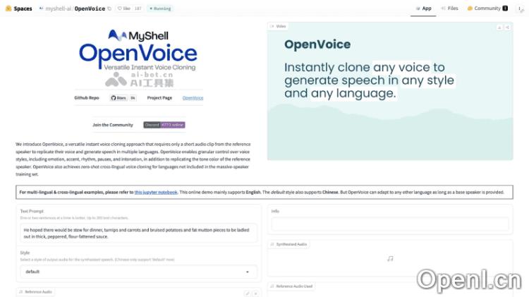 OpenVoice