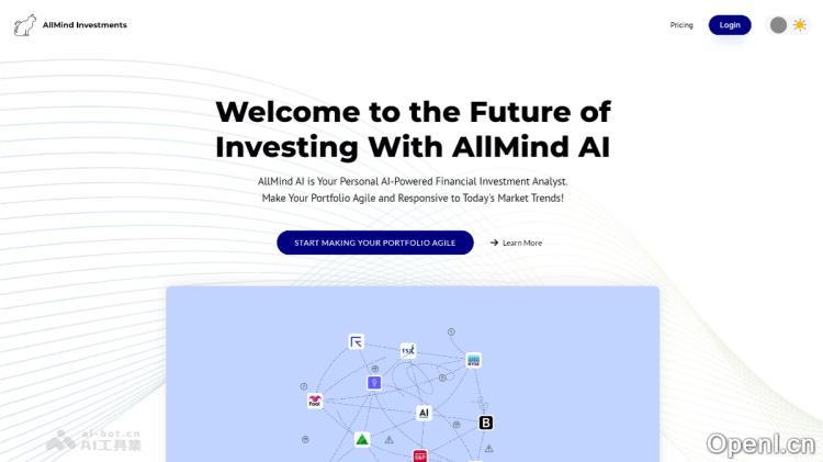 AllMind AI:实时市场动态分析与个性化投资策略生成的智能股票分析平台