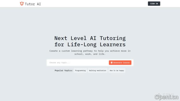 Tutor AI