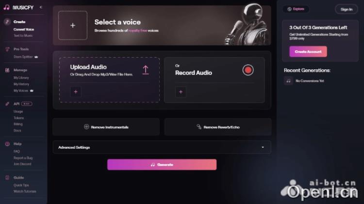 Musicfy AI
