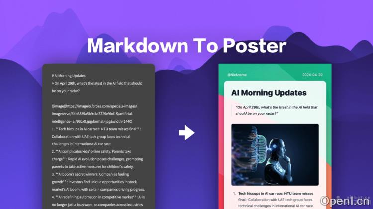 Markdown-to-Image