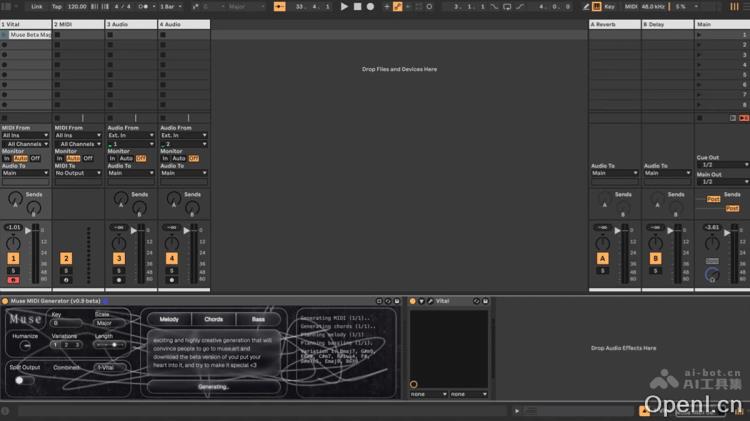 Muse:智能音乐创作工具助你轻松生成个性化 MIDI 文件