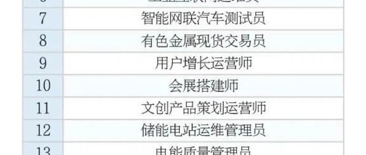 人社部公布19个新职业,生成式人工智能系统应用员在列