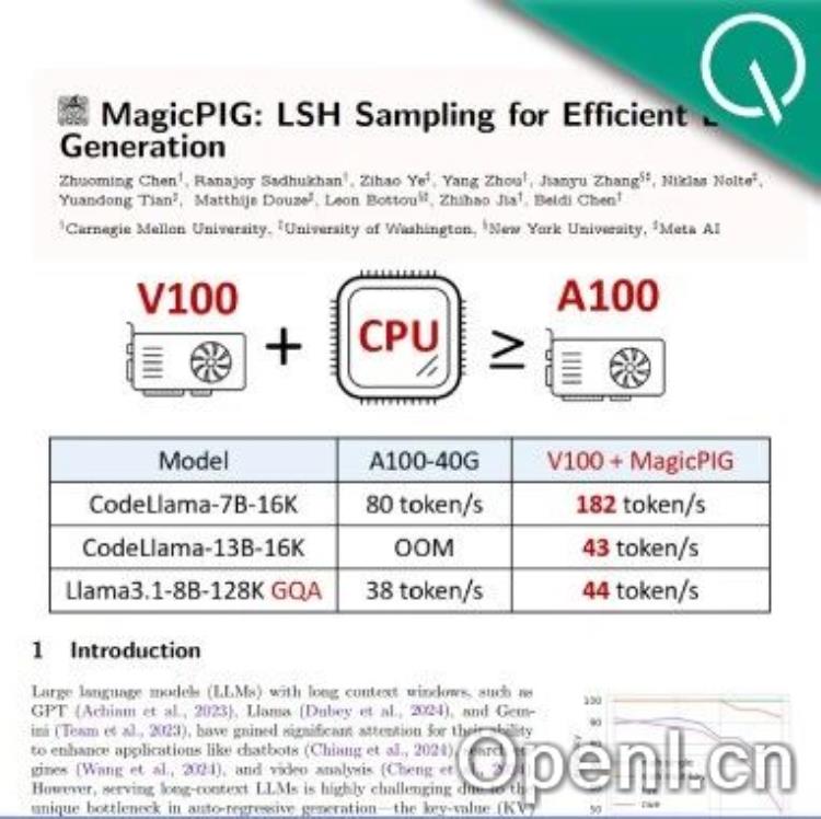 把注意力计算丢给CPU，大模型解码吞吐量提高1.76~4.99倍