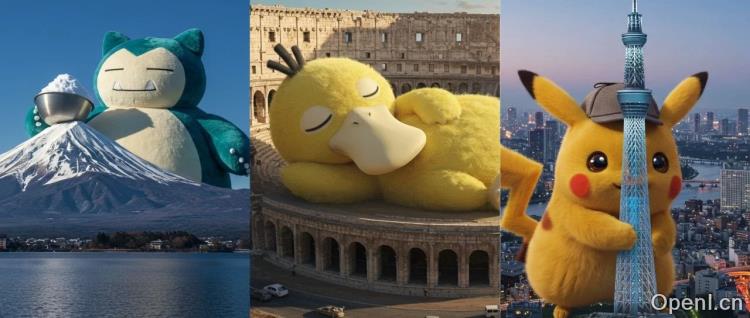 AI美女图成了过去式，“巨物宝可梦”才是新的流量密码。