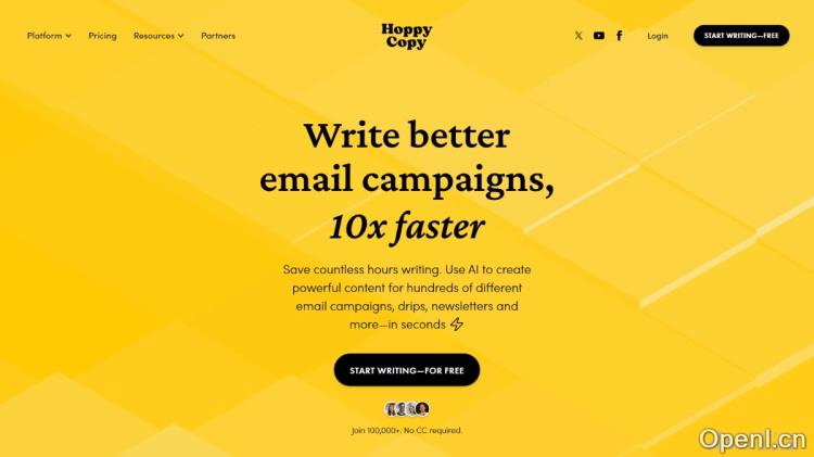 AI写作工具,快速生成高质量多类型的电子邮件文案