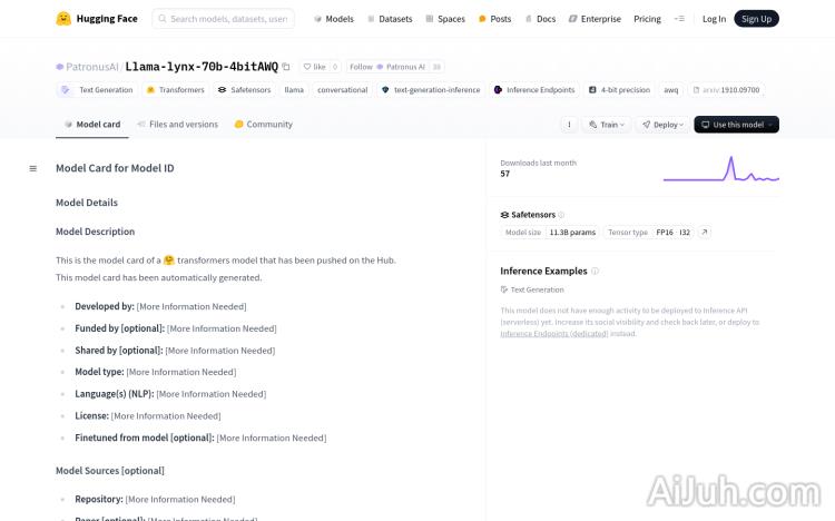 Llama-lynx-70b-4bitAWQ