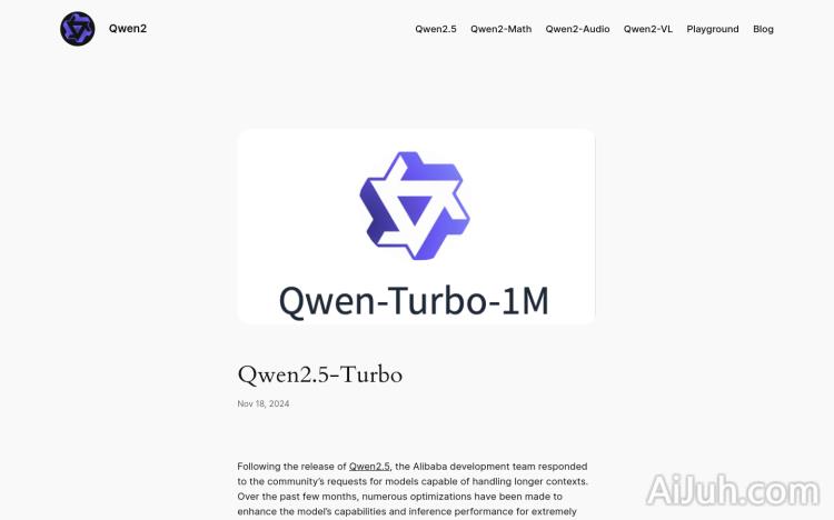 Qwen2.5-Turbo
