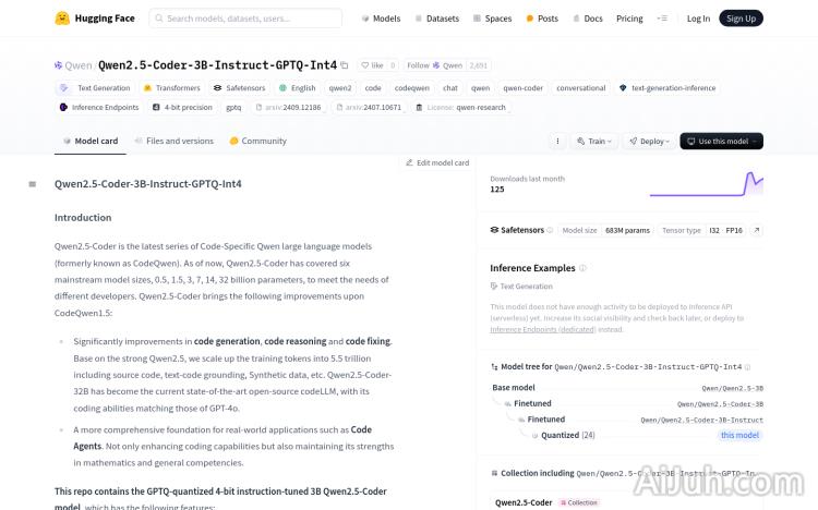 Qwen2.5-Coder-3B-Instruct-GPTQ-Int4