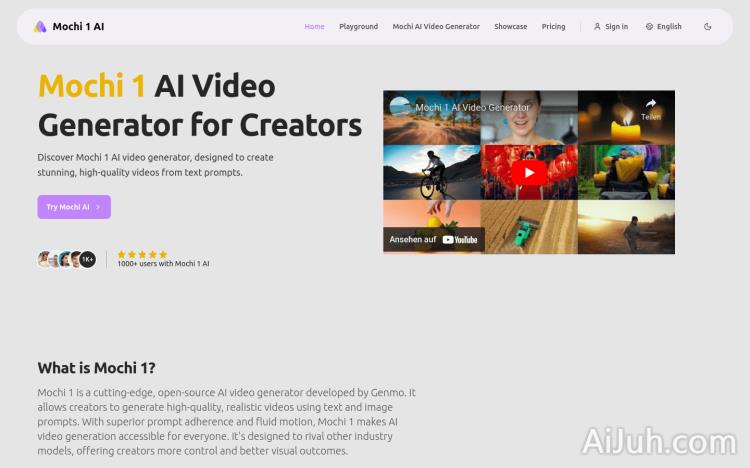 Mochi 1 AI