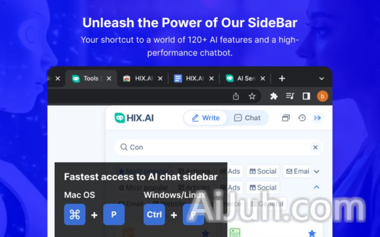 HIX.AI: ChatGPT Everywhere Powered by GPT 4