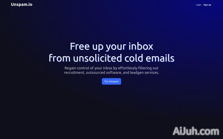 Unspam.io