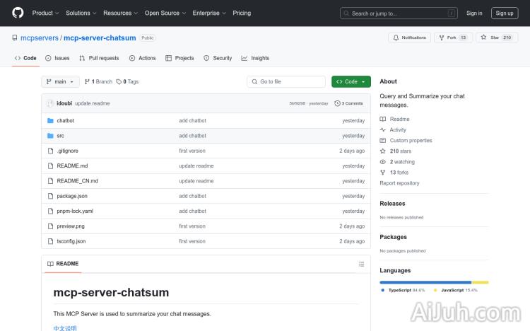 mcp-server-chatsum