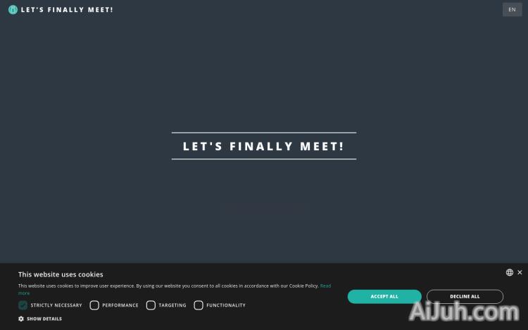 Let's Finally Meet!