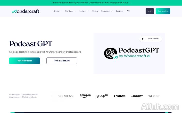 Podcast GPT by Wondercraft