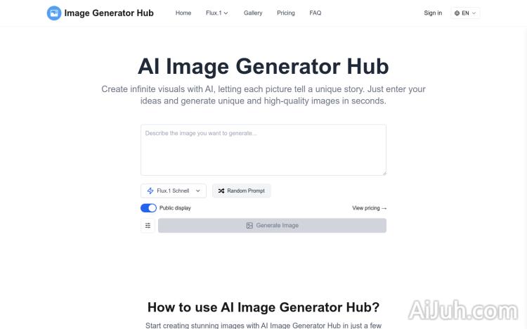 Image Generator Hub