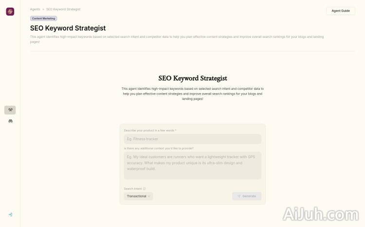 SEO Keyword Strategist