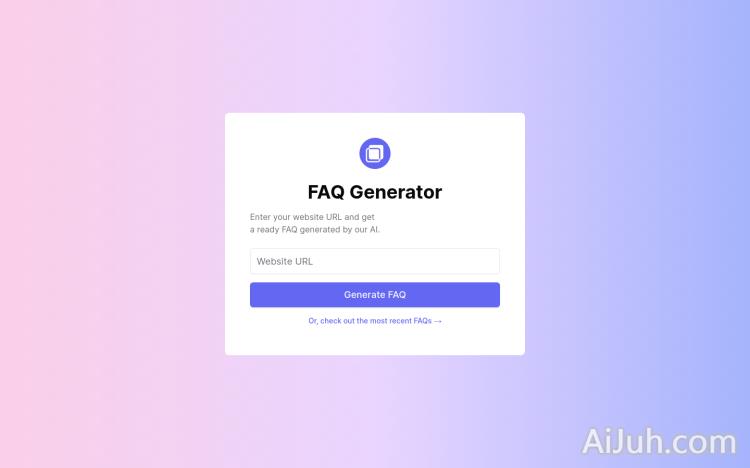 FAQ Generator