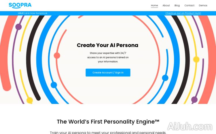 Soopra AI Personality Engine