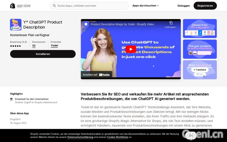 Yodel | Shopify App Store