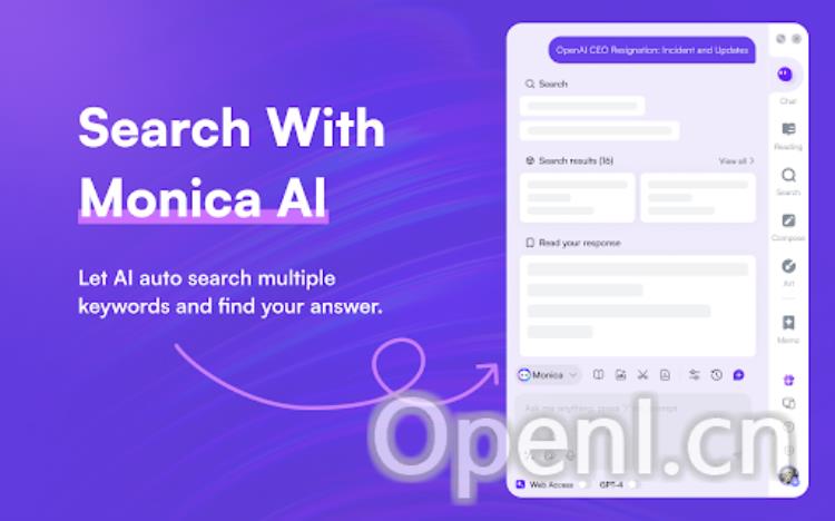 Monica - Your AI Copilot powered by ChatGPT4