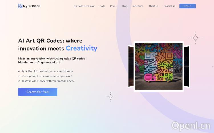 Free AI QR Code Generator by MyQRCode