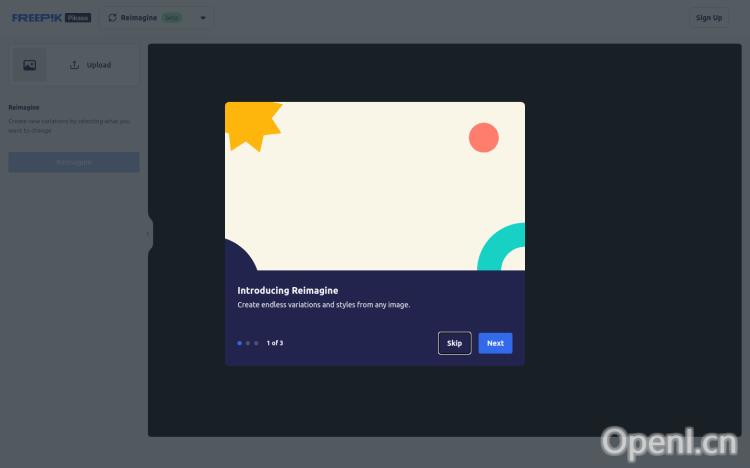 Freepik Reimagine