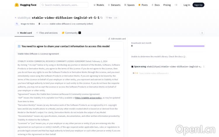 Stable Video Diffusion 1.1 Image-to-Video