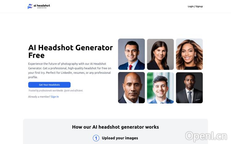 AI Headshot Generator Free
