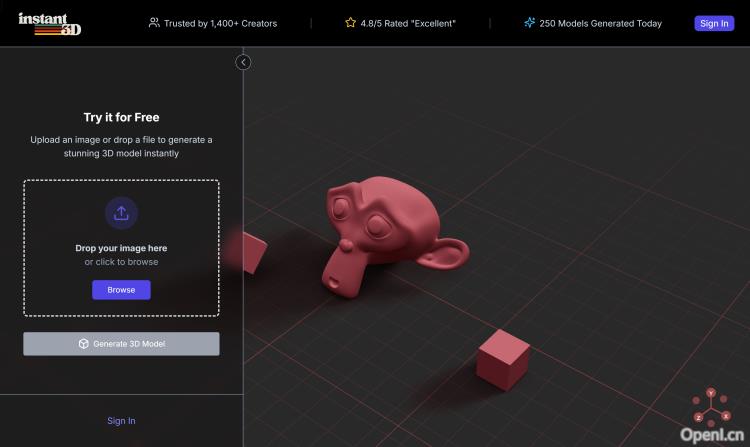 Instant 3D AI