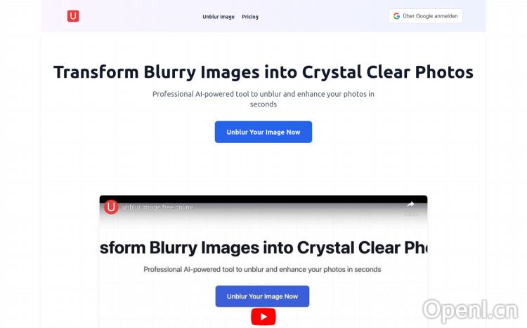 Unblur Image