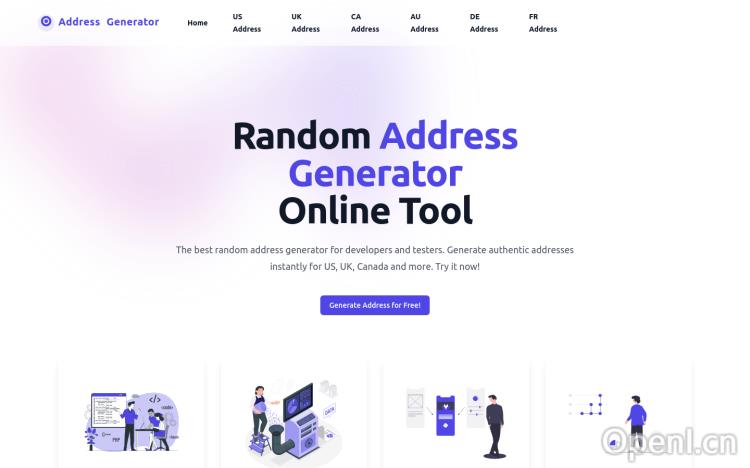 Random Address Generator