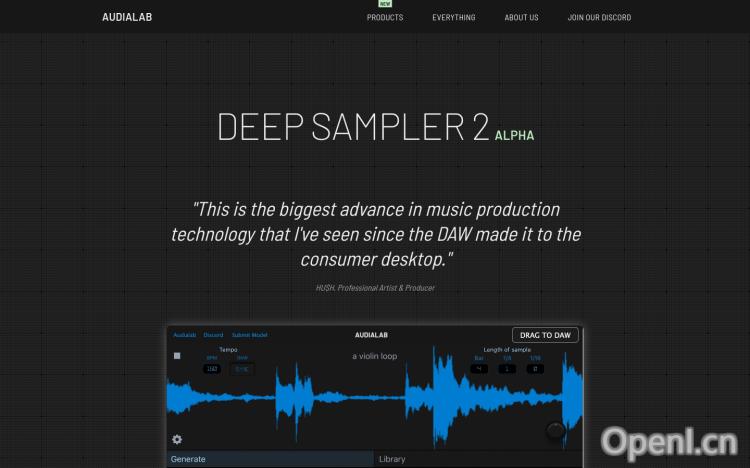 Deep Sampler 2