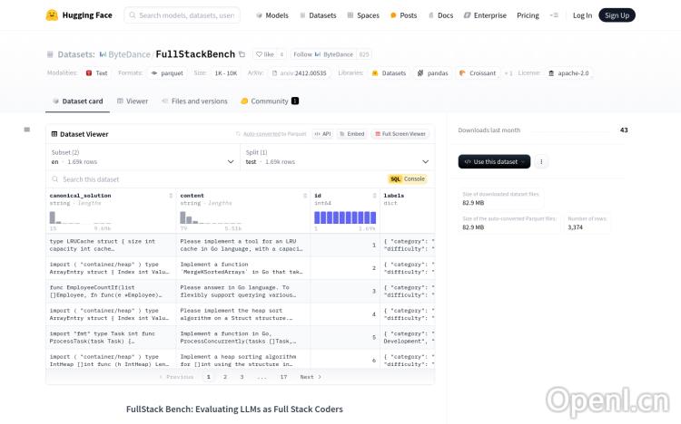 FullStack Bench