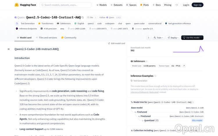 Qwen2.5-Coder-14B-Instruct-AWQ