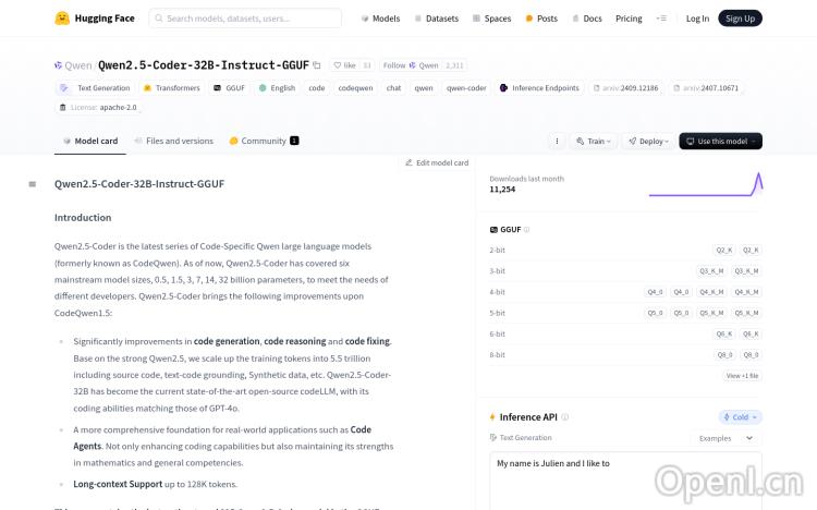 Qwen2.5-Coder-32B-Instruct-GGUF