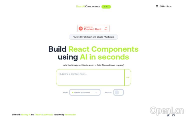 ReactAI Components